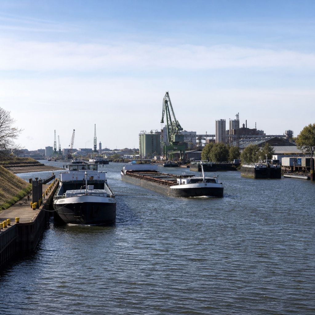 Bremer Hafen Ein Bild zum Thema Bremer Hafen im Bremen,Huchting Kontext